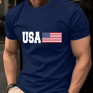 Drapeau américain patriotique T-shirt USA