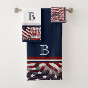 Drapeau Américain Personnalisé Tirages Et Étoiles