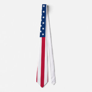 Drapeau américain pour la Cravate