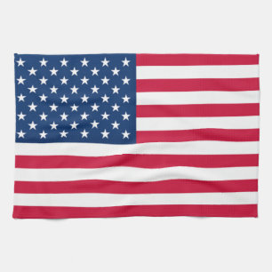 Drapeau américain serviette de cuisine
