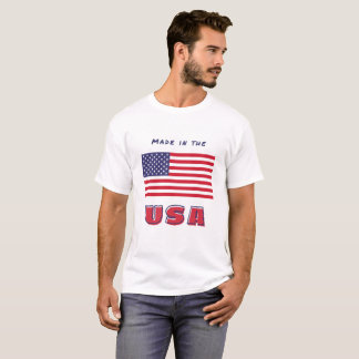 Drapeau américain T-shirt Homme