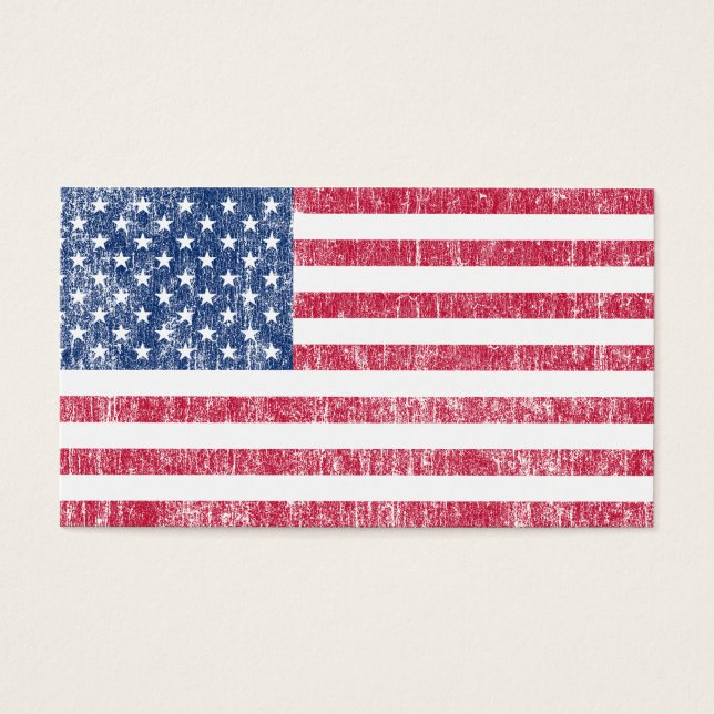 Drapeau américain Vintage (Devant)