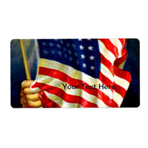 Drapeau américain vintage Etats-Unis, 4 juillet