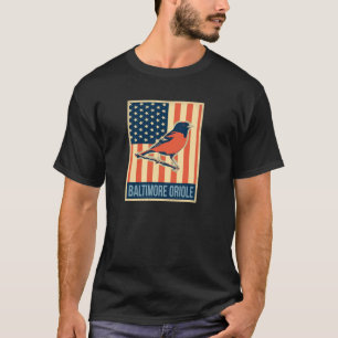 Drapeau américain vintage pullover Baltimore Oriol