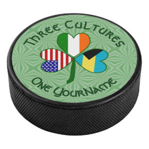 Drapeau américano-irlandais bahamien Shamrock Pers