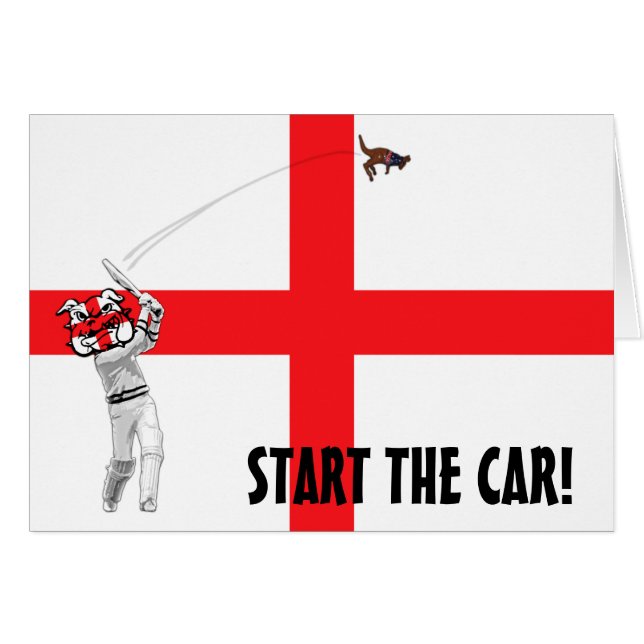 Drapeau anglais (Devant horizontal)