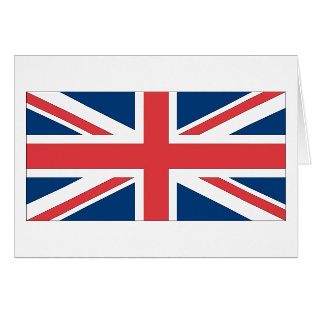 Drapeau anglais (Devant horizontal)