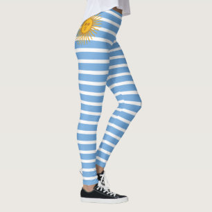 Drapeau argentin Leggings