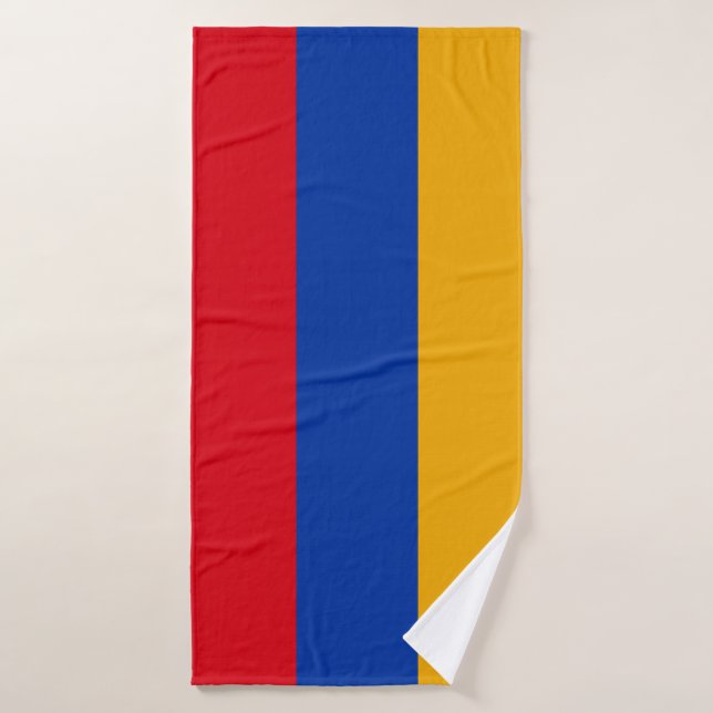 Drapeau Arménie (Serviette de bain)