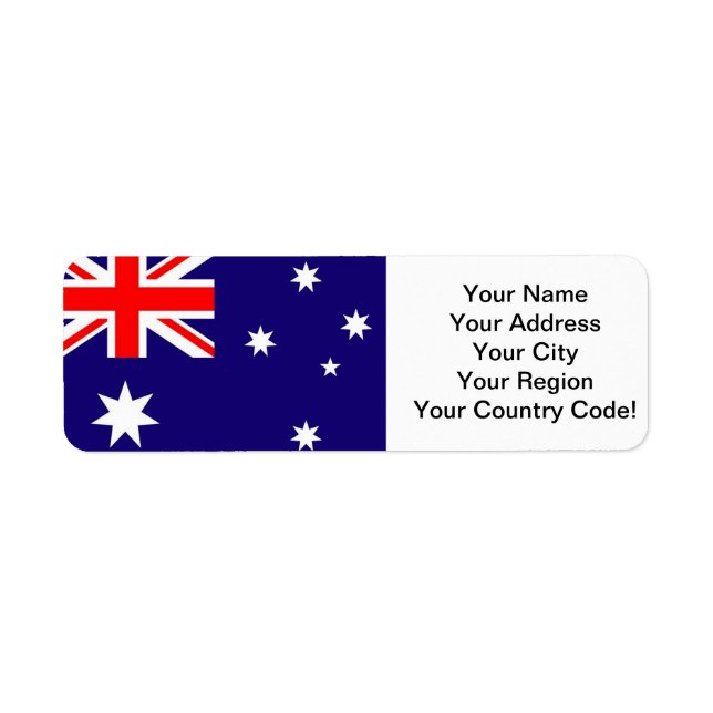 Drapeau Australie (Devant)