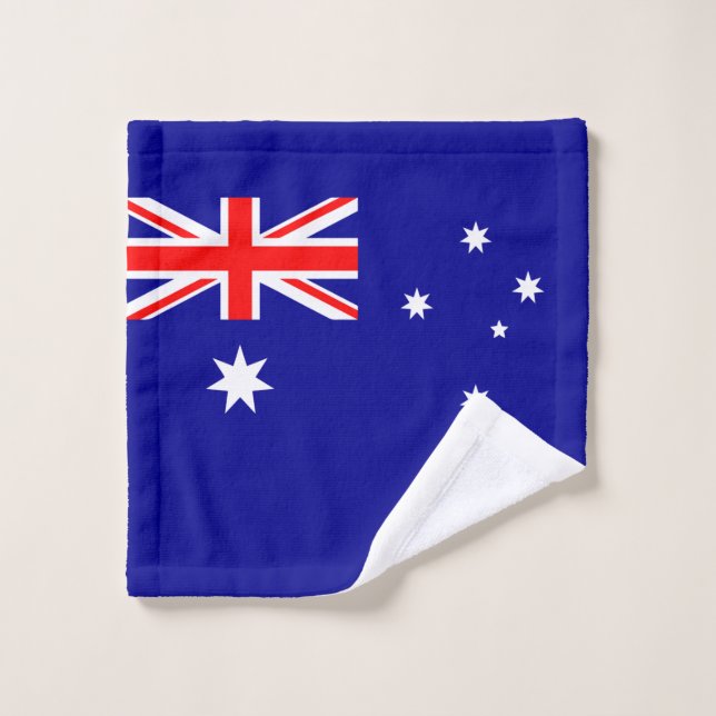 Drapeau australien (Gant de toilette)