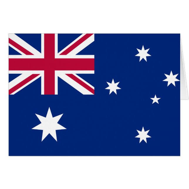 Drapeau australien (Devant horizontal)