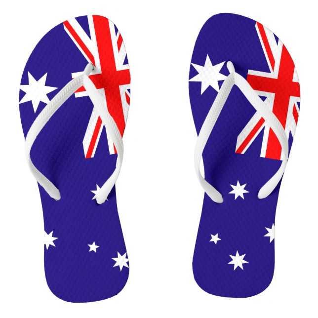 Drapeau australien tongs pour hommes et femmes (Semelle)