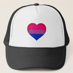 Drapeau bisexuel et drapeau de la fierté Casquette
