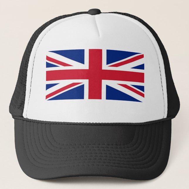 Drapeau BRITANNIQUE - casquette (Devant)