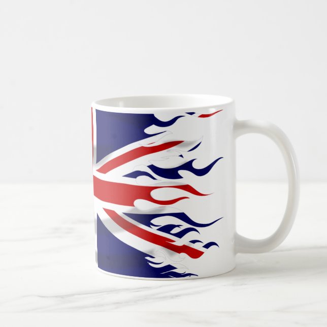 Drapeau britannique de café Mug (Droite)