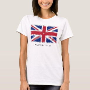 Drapeau britannique, fabriqué au R-U - T-shirt