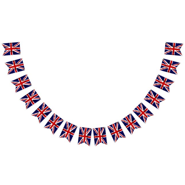 Drapeau britannique Union Jack Bunting (Tout)