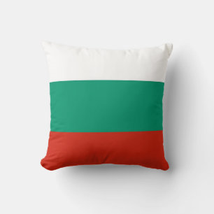 Drapeau bulgare sur le Coussin américain MoJo