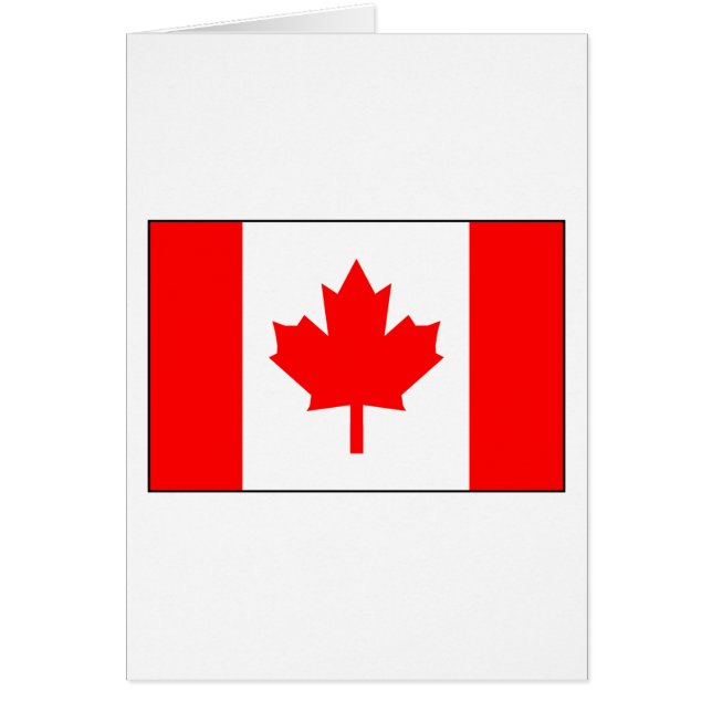 Drapeau canadien (Devant)