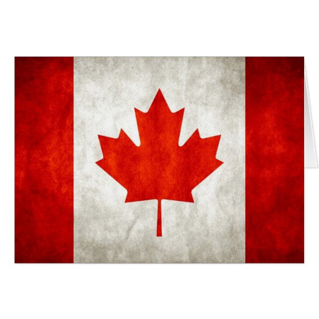 Drapeau canadien (Devant horizontal)