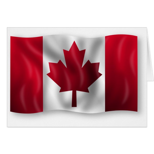 Drapeau canadien (Devant horizontal)