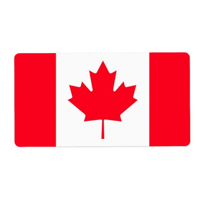 Drapeau canadien. CANADA. Expédition  (Devant)