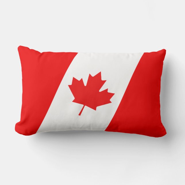 Drapeau canadien Coussin américain MoJo (Recto)