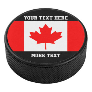 Drapeau canadien coutume de hockey poupée sport i