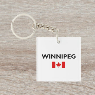 Drapeau canadien de Winnipeg Canada couleur claire