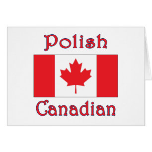 Drapeau canadien polonais