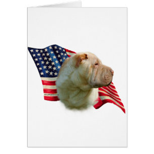 Drapeau chinois Shar-Pei