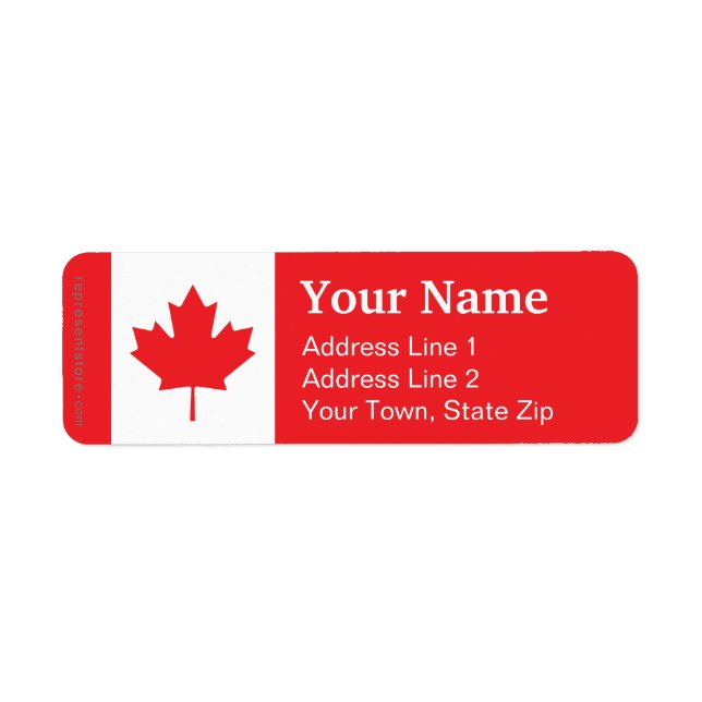 Drapeau clair du Canada (Devant)