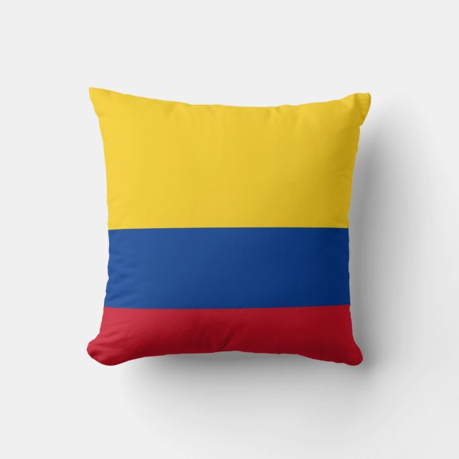 Drapeau Colombie Coussin américain MoJo (Recto)