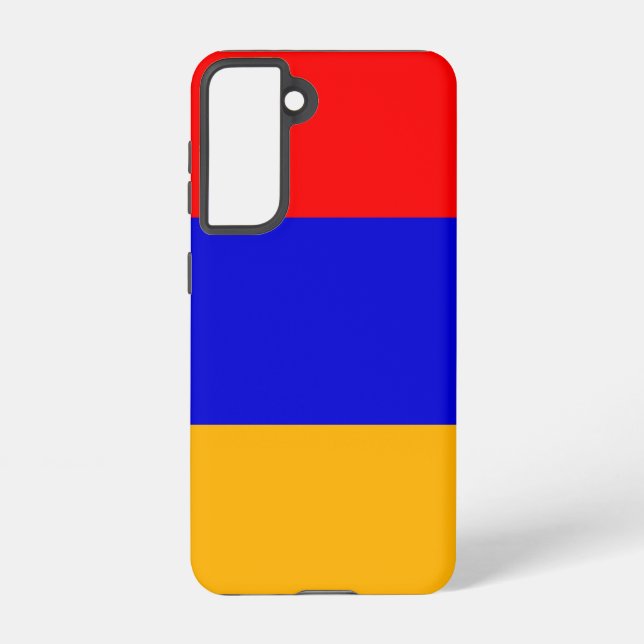 Drapeau Coque Samsung Galaxy S21 d'Arménie (Verso)