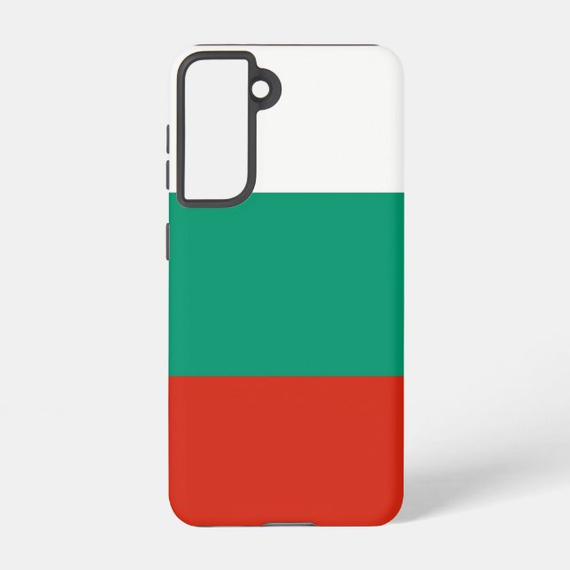 Drapeau Coque Samsung Galaxy S21 de Bulgarie (Verso)