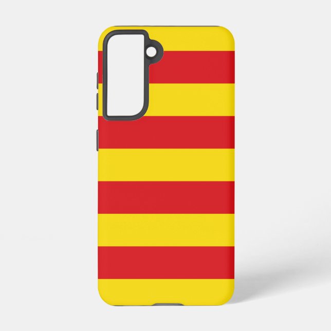 Drapeau Coque Samsung Galaxy S21 de Catalogne (Verso)