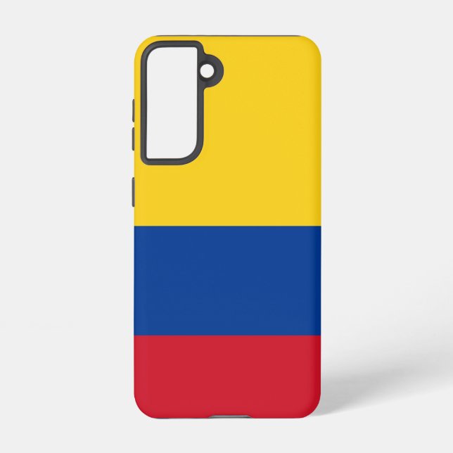 Drapeau Coque Samsung Galaxy S21 de Colombie (Verso)