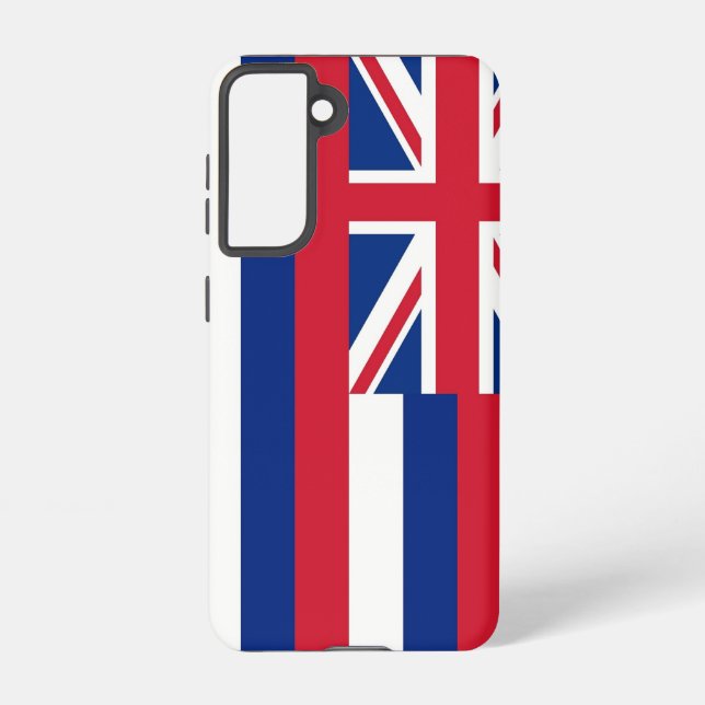 Drapeau Coque Samsung Galaxy S21 de Hawaii, États- (Verso)