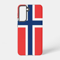 Drapeau Coque Samsung Galaxy S21 de Norvège