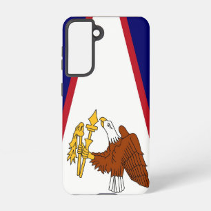 Drapeau Coque Samsung Galaxy S21 des Samoa américa