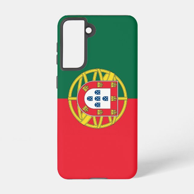 Drapeau Coque Samsung Galaxy S21 du Portugal (Verso)
