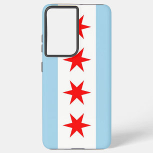 Drapeau Coque Samsung Galaxy S21 Plus de Chicago