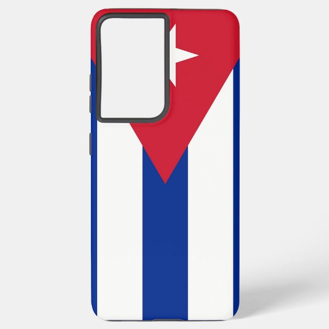 Drapeau Coque Samsung Galaxy S21 Plus de Cuba (Verso)