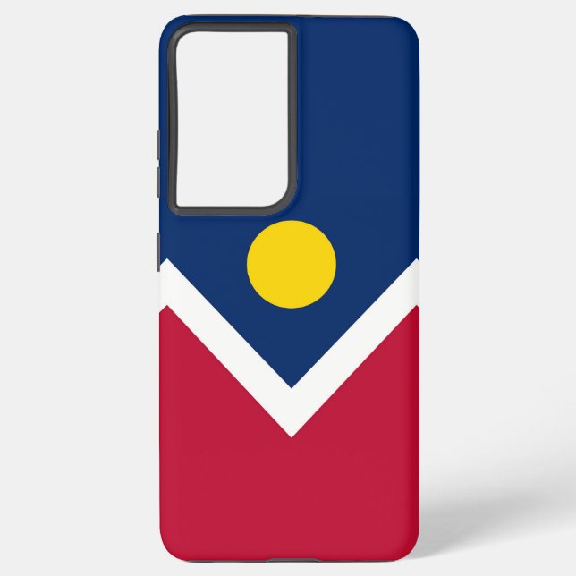Drapeau Coque Samsung Galaxy S21 Plus de Denver (Verso)