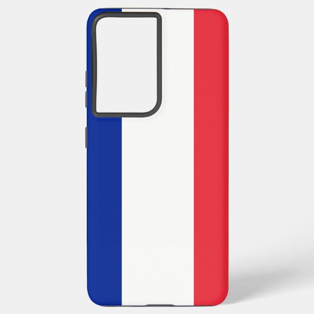 Drapeau Coque Samsung Galaxy S21 Plus de France (Verso)