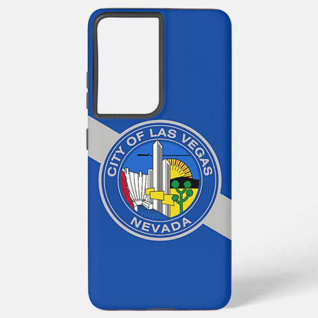 Drapeau Coque Samsung Galaxy S21 Plus de Las Vegas (Verso)