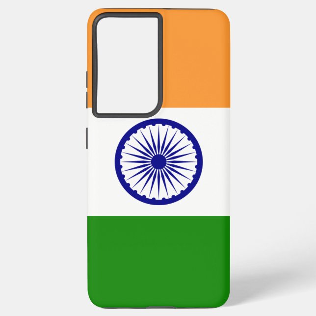 Drapeau Coque Samsung Galaxy S21 Plus de l'Inde (Verso)
