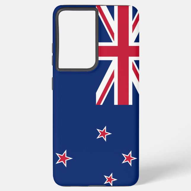 Drapeau Coque Samsung Galaxy S21 Plus de Nouvelle- (Verso)