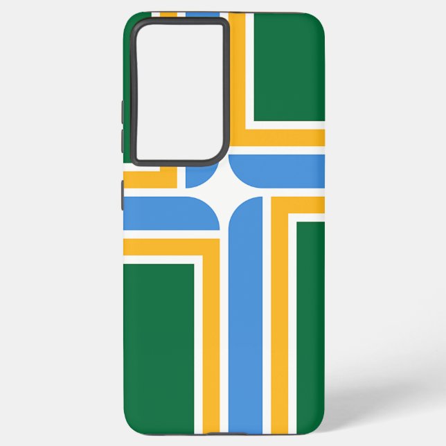 Drapeau Coque Samsung Galaxy S21 Plus de Portland (Verso)
